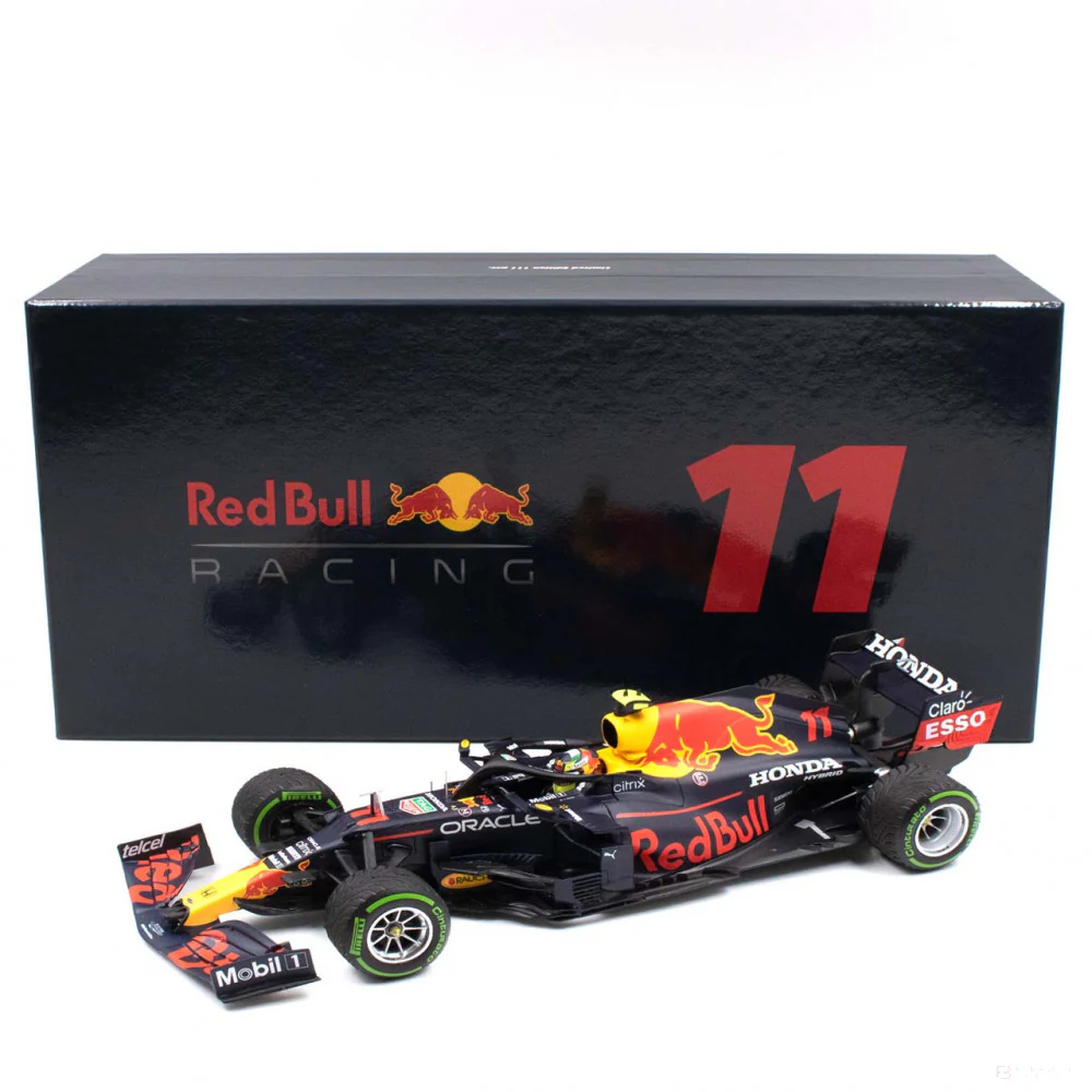 Sergio Pérez Red Bull Racing Honda RB16B Formula 1 Emilia-Romagna GP 2021 Limited Edition 1:18 - Imagen 3