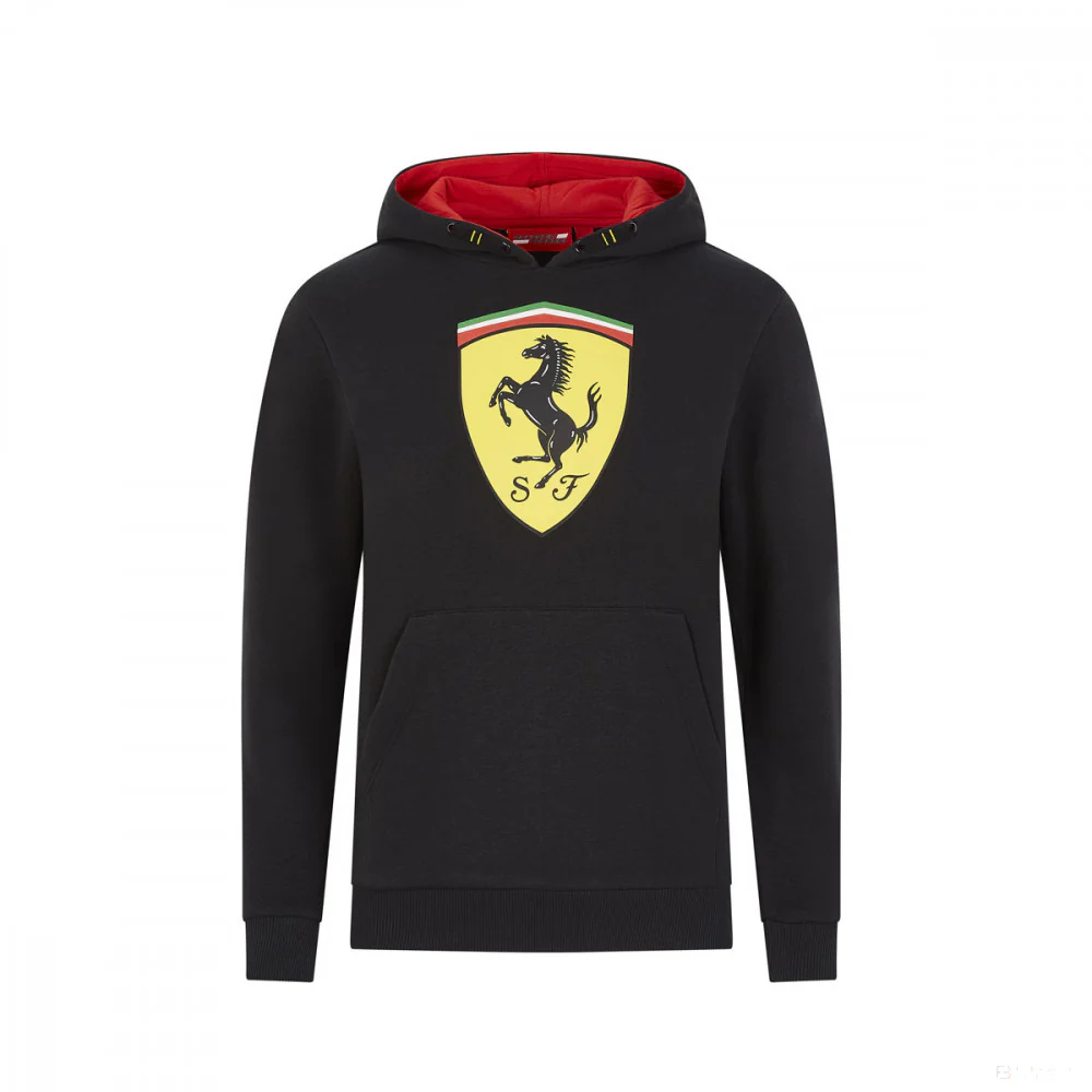 Sudadera niño, Ferrari Scudetto, Negro, 2020 - Imagen 8