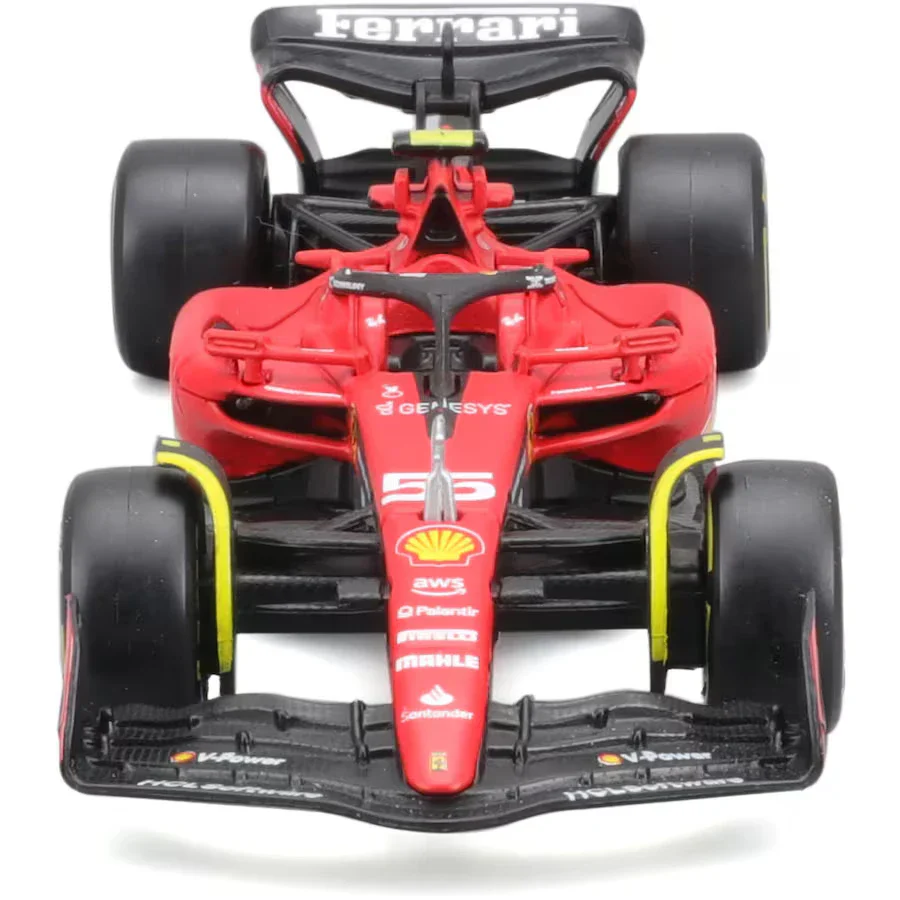 Modelo de coche Ferrari, F1-23, bburago, 1:43, Carlos Sainz #55, 2023 - Imagen 4