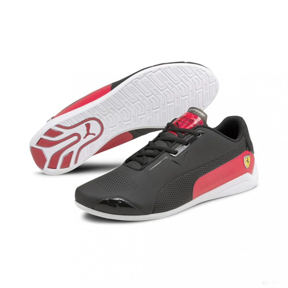 2021, Negro, Puma Ferrari Drift Cat 8 Nino Zapatos - Imagen 2