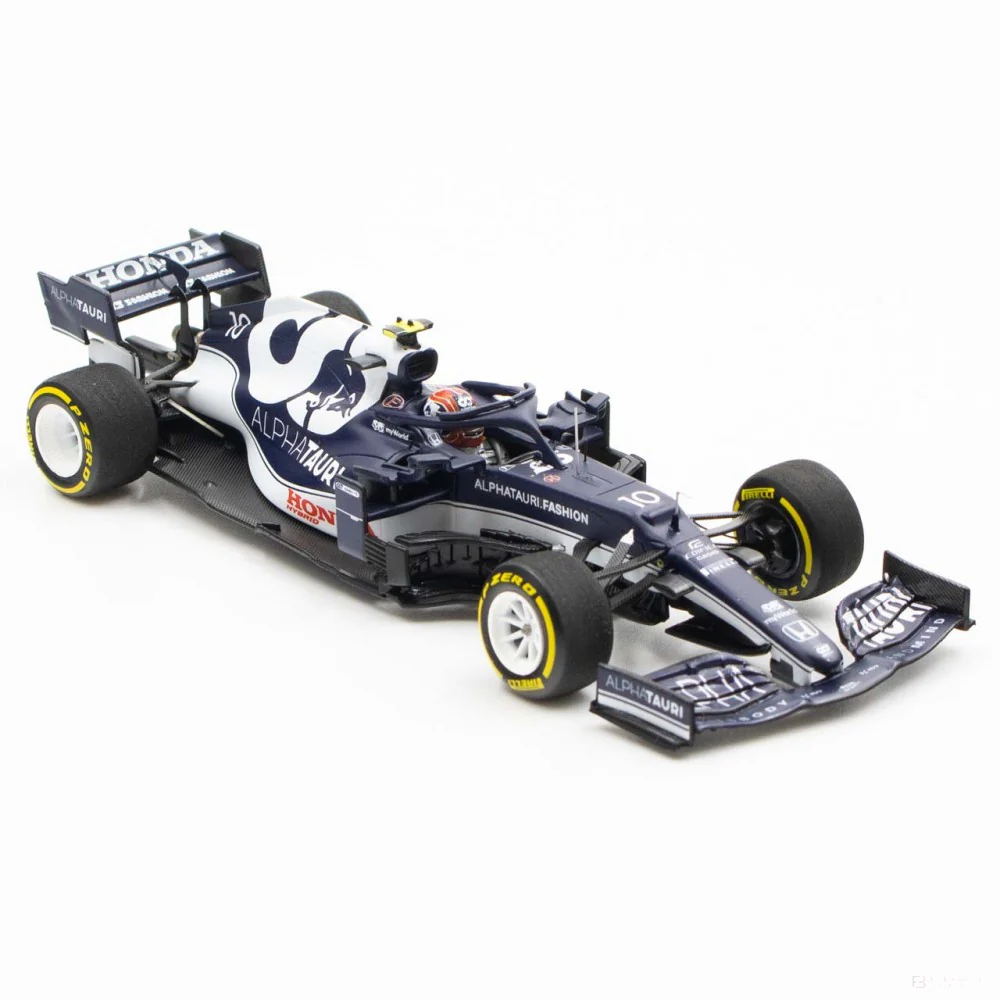 Pierre Gasly Scuderia AlphaTauri Honda AT02 Formula 1 Bahrain GP 2021 Limited Edition 1:43 - Imagen 5