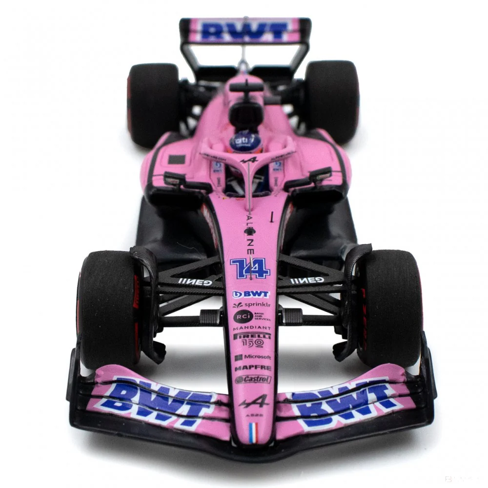 Fernando Alonso BWT Alpine F1 Equipo A522 Formula 1 Bahrain / Australia GP 2022 Double Set - Imagen 6