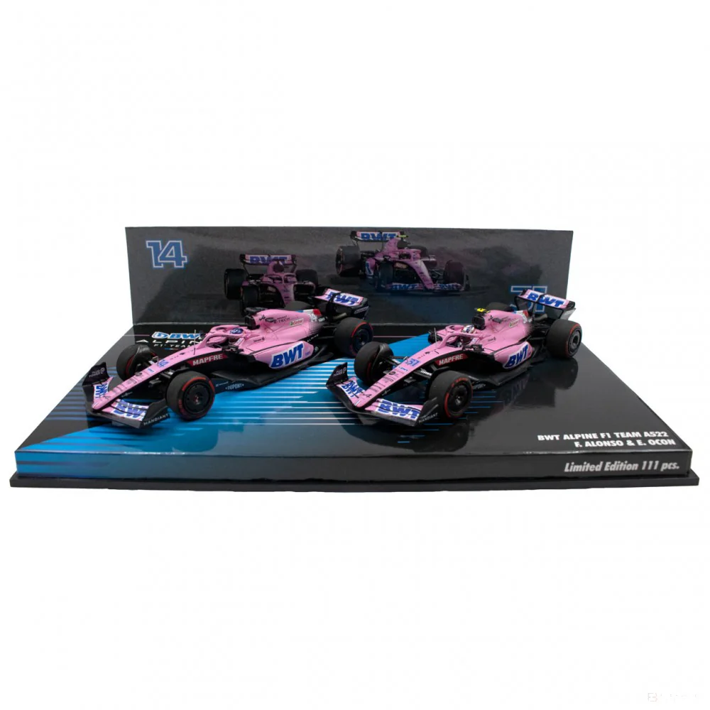 Alpine F1 Equipo 2022 A522 Fernando Alonso / Esteban Ocon double set Limited Edition 1:43 - Imagen 3