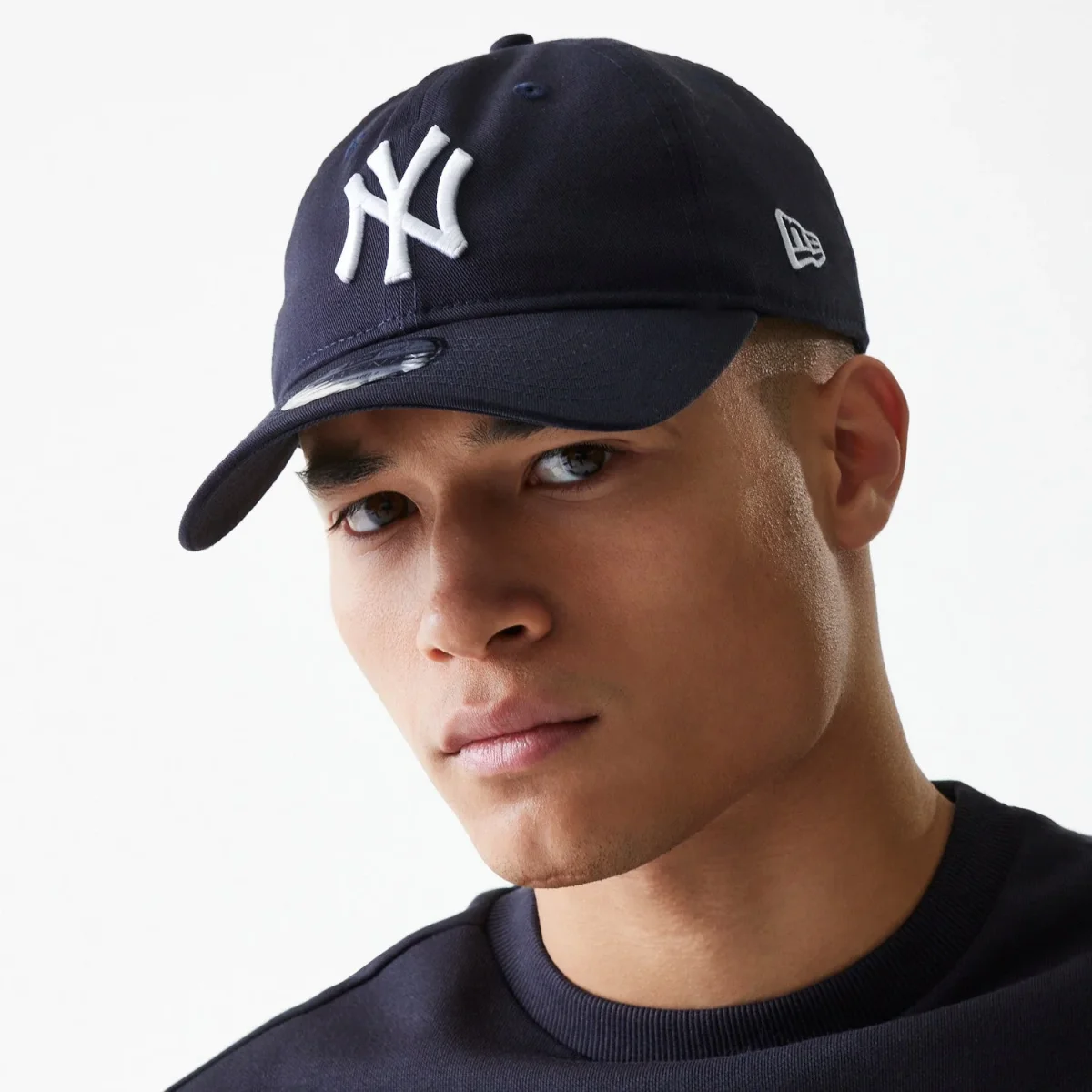 Gorra de los Yankees de Nueva York, New Era, 9TWENTY, esencial, azul - Imagen 3