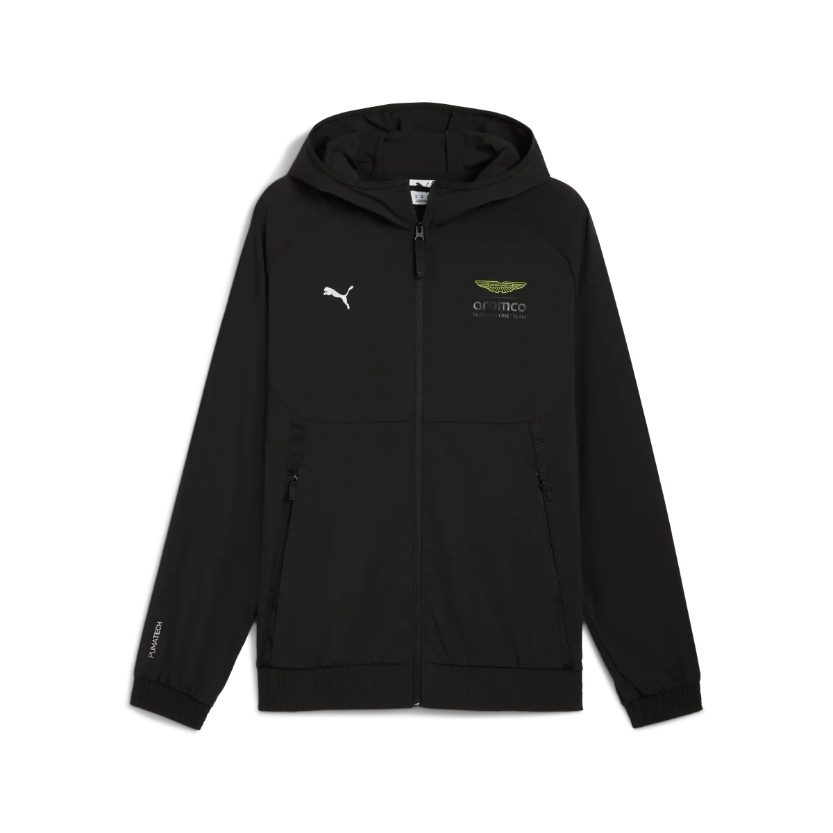 Chaqueta Aston Martin, Puma, Lifestyle, PUMATECH, negra 🔥 - Imagen 2