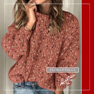 Chaleco coral Ingres