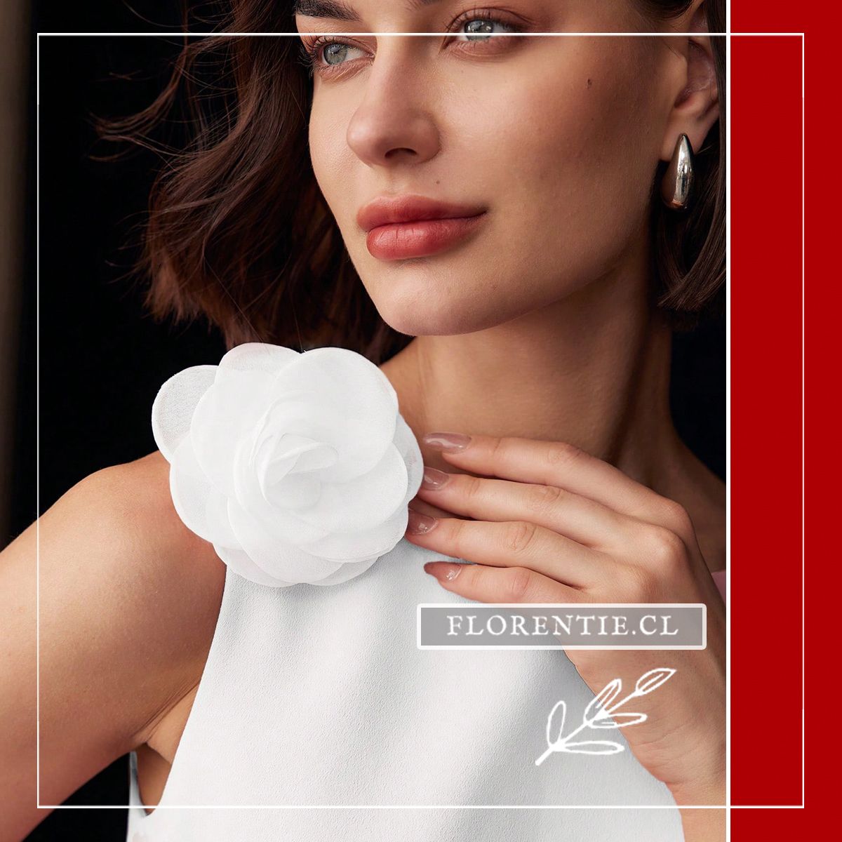 Vestido de Novia Civil Elegante — Brigitte - Imagen 7