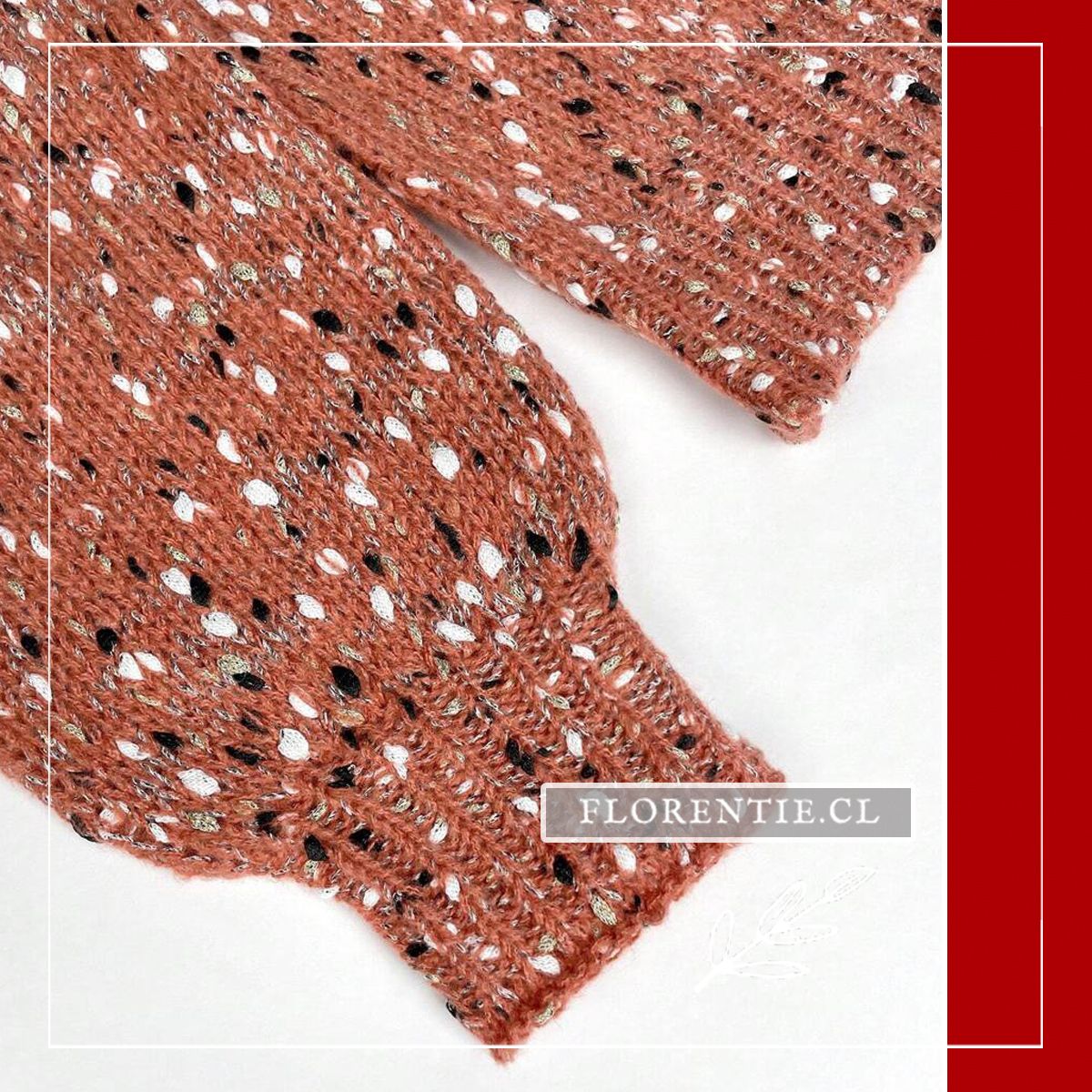 Chaleco coral Ingres - Imagen 4