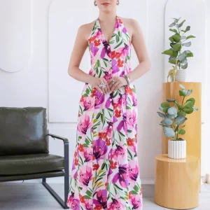 Vestido Gigi - Rosado Estampado