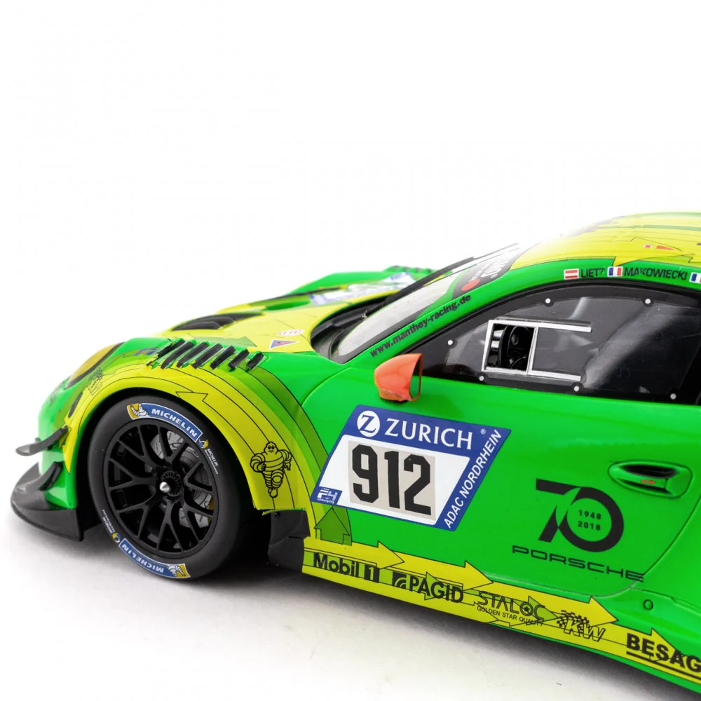Manthey-Racing Porsche 911 GT3 R - 2018 Winner 24h Race Nürburgring 1:43 - Imagen 7