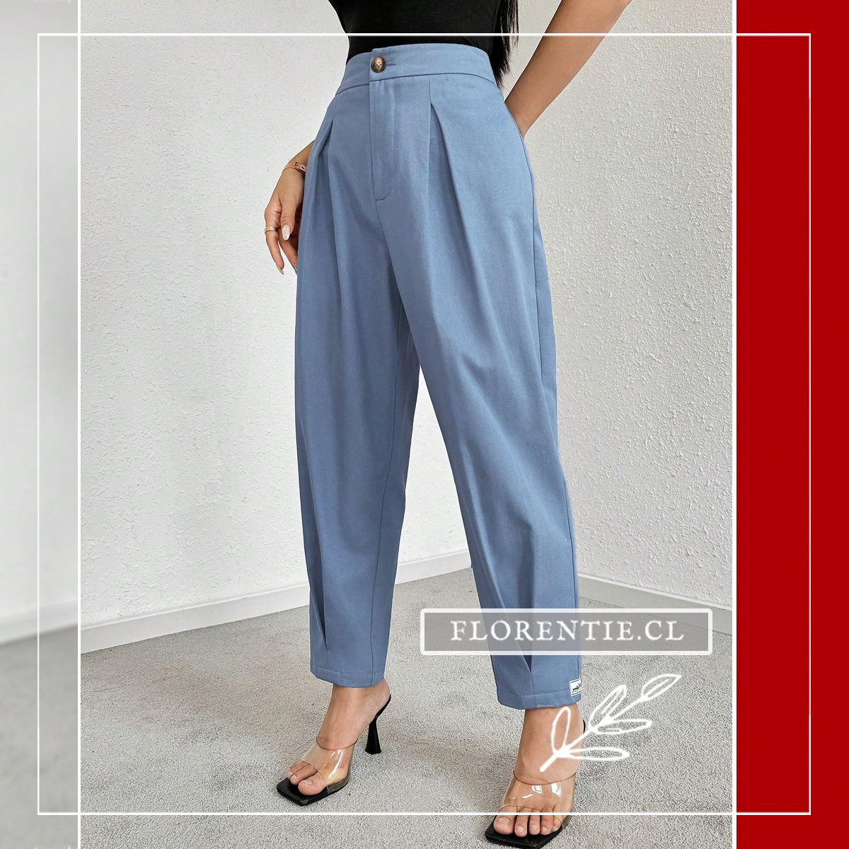 Pantalón algodón mujer Magdalena - Imagen 3