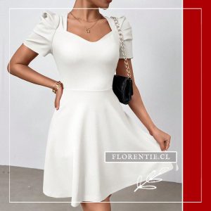 Vestido novia civil corto Francisca