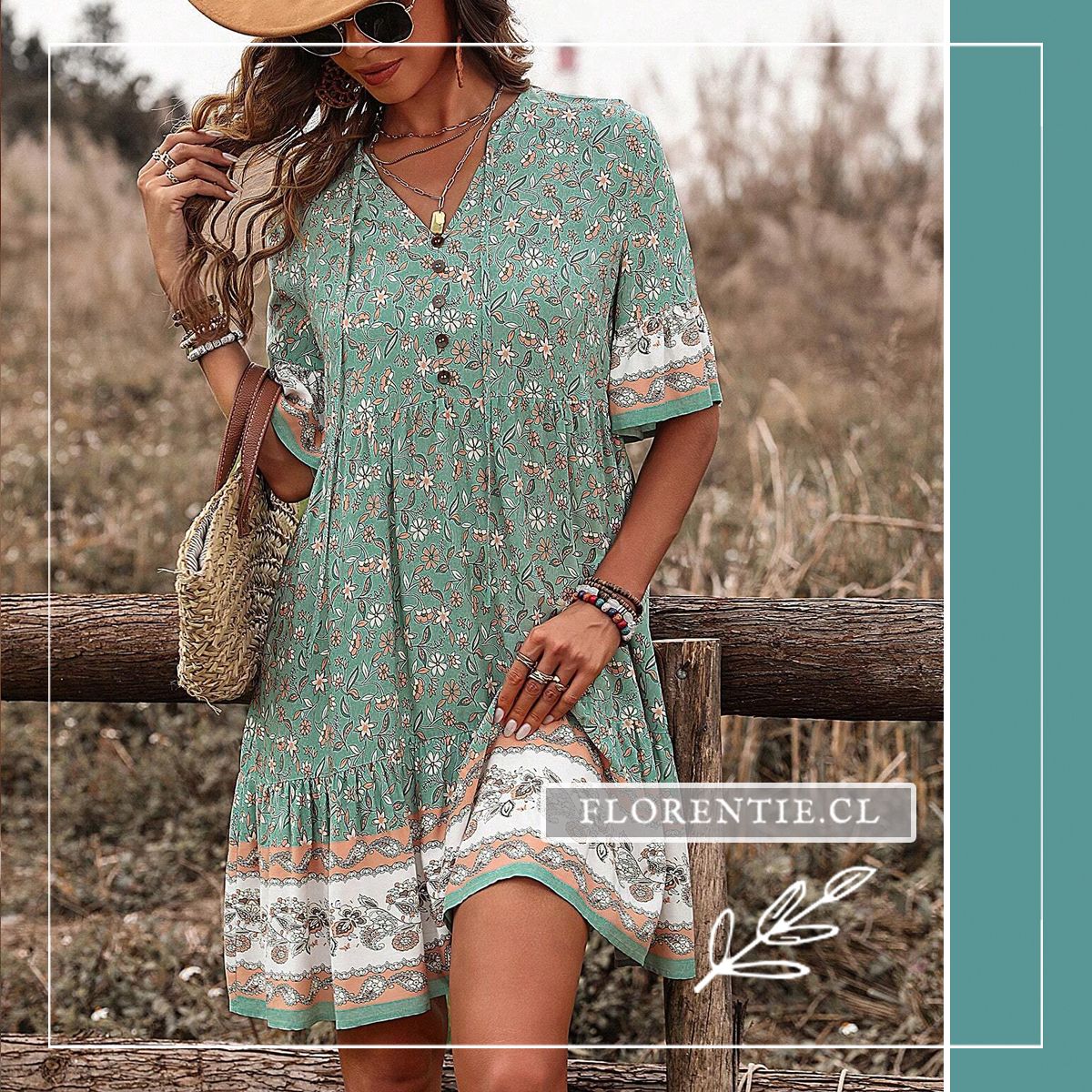 Vestido primavera verano Nicole - Imagen 3