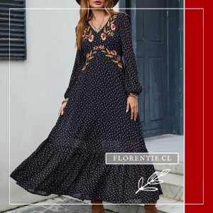 Vestido negro Carmina