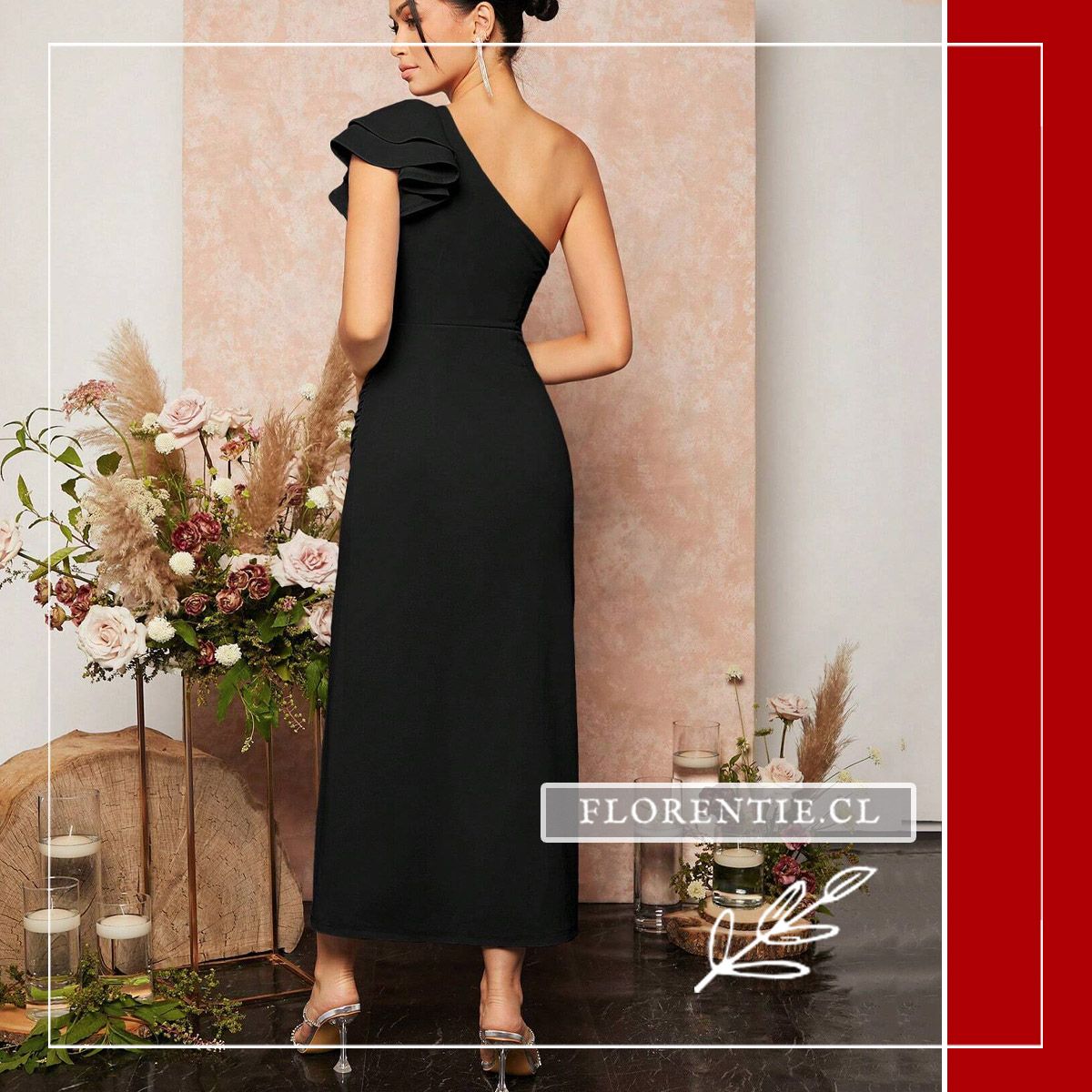 Vestido negro Dorka - Imagen 8