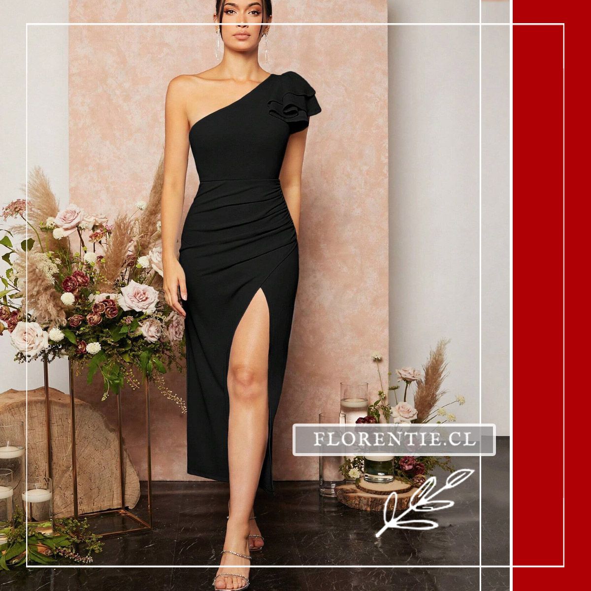 Vestido negro Dorka - Imagen 7