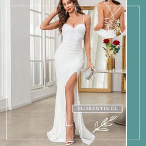 Vestido novia civil hejra
