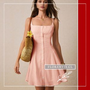 Vestido Lorca rosado