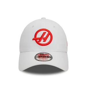 Gorra Haas, NEW ERA, 9FORTY, blanco