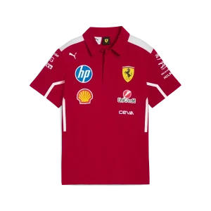 Scuderia Ferrari Equipo Polo Niño 🔥